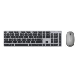 ASUS W5000 keyboard Mouse included Office RF Wireless QWERTY UK English Grey