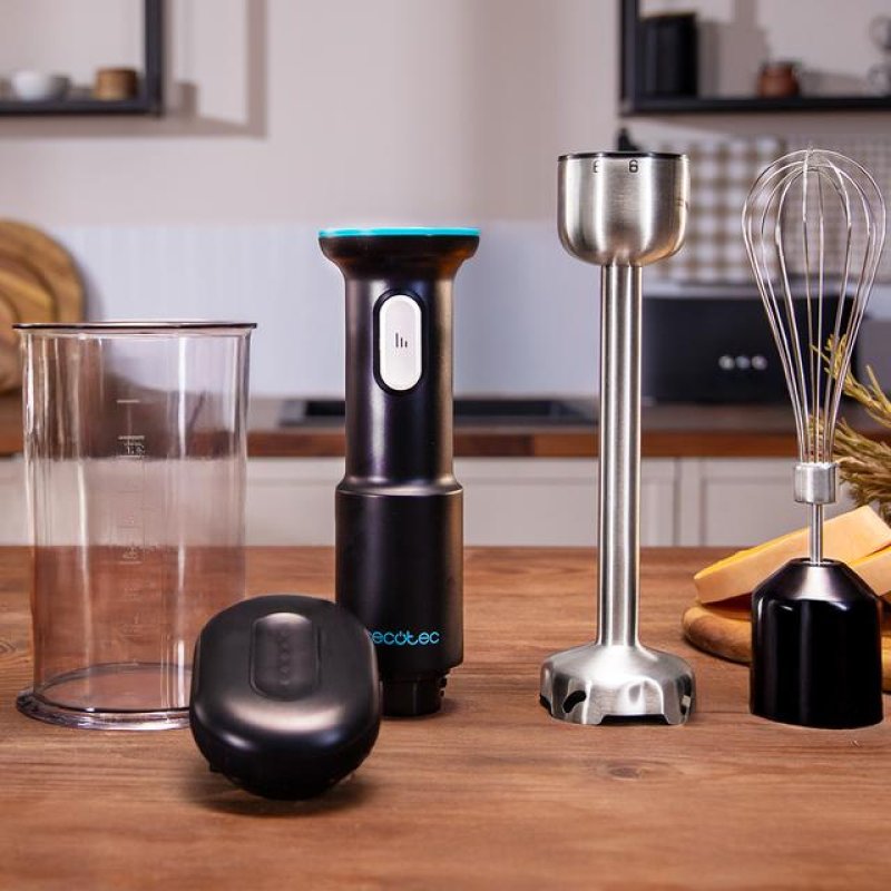 Mixeur plongeant Cecotec BlendGo Hand (Noir)