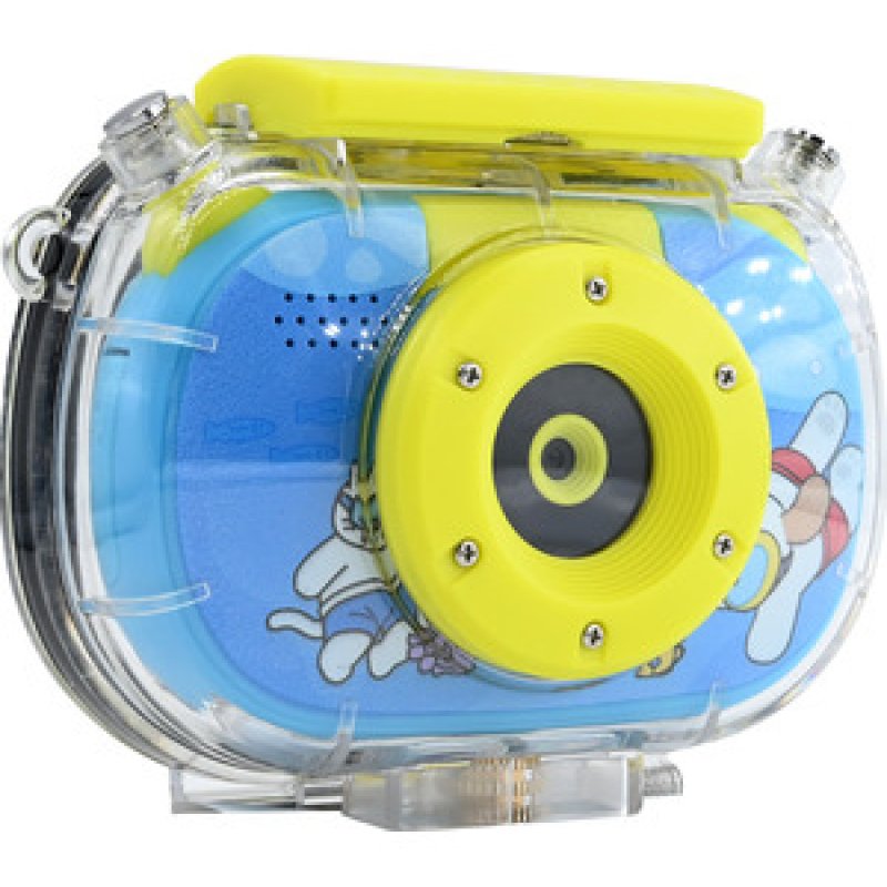 APPAREIL PHOTO NUMERIQUE WATERPROOF ENFANT BLEU