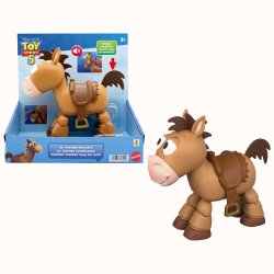 Disney Pixar Disney and Pixar Toy Story Lil Partner Bullseye Posing Horse Figure with Sounds