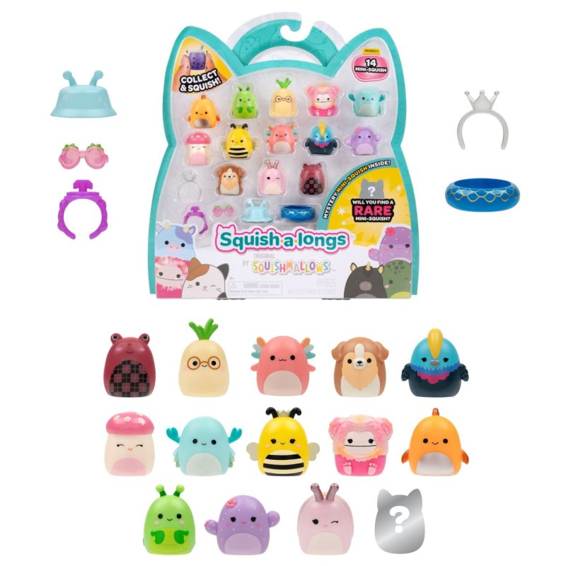 Squishalongs - 2,5 cm 14 Pack S5 (SQAL0268)