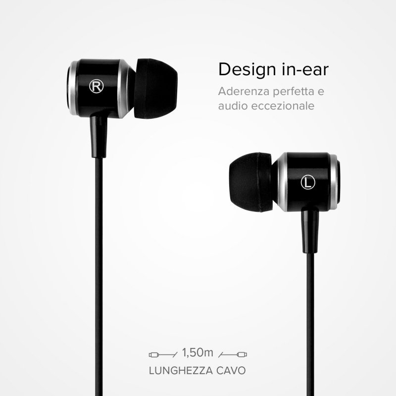 SBS TEEARTYCK headphones/headset Wired In-ear Calls/Music USB Type-C Black