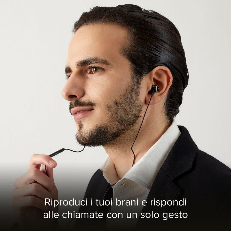 SBS TEEARTYCK headphones/headset Wired In-ear Calls/Music USB Type-C Black