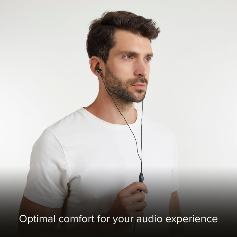 SBS Mix 10 Kopfhörer In-Ear 3,5mm Klinkenstecker schwarz