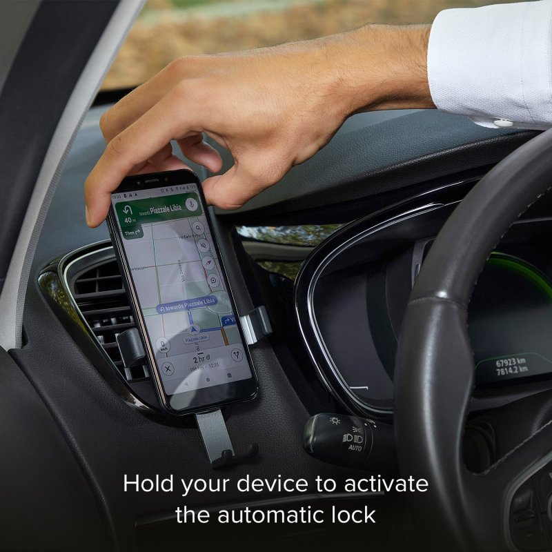 SBS Gravity car smartphone holder with air vent clip