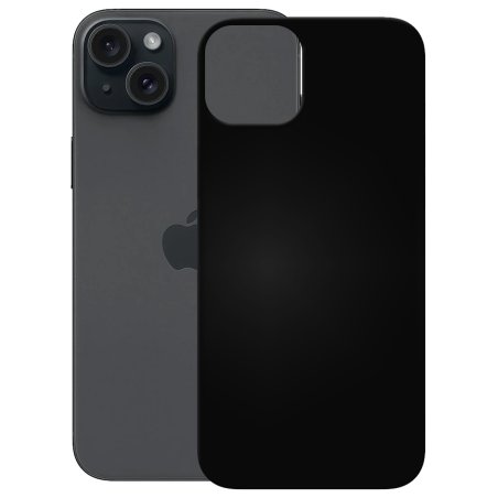 PEDEA Soft TPU Case fr iPhone 15, schwarz