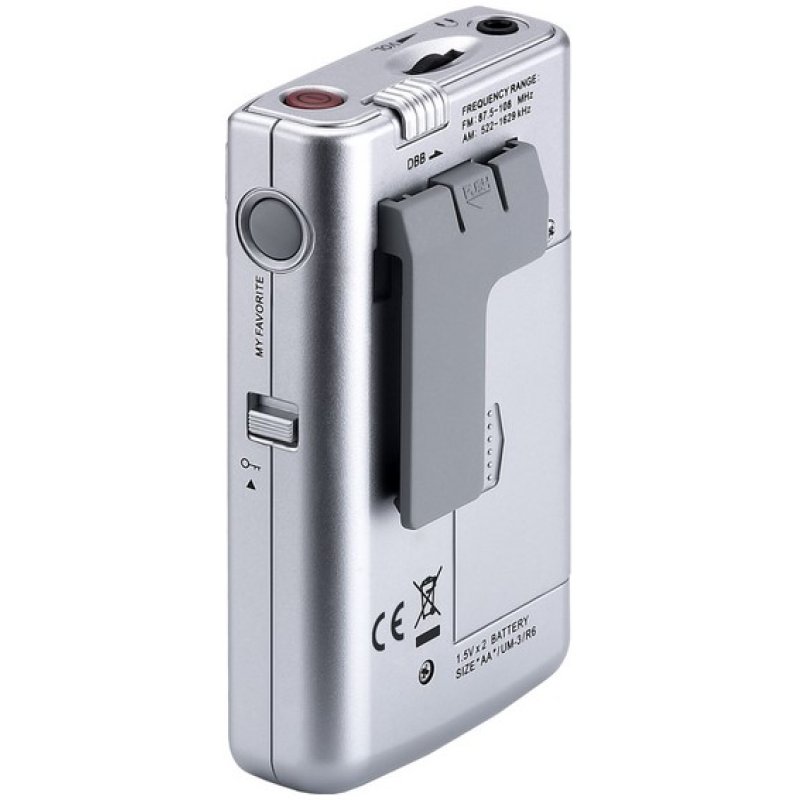 Sangean DT-250 (Pocket 250) Silver