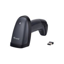 Equip 2D-Barcodescanner Laser Wireless/2.4GHz Halter schwarz