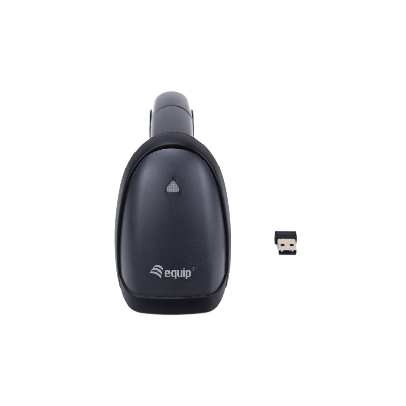 Equip 2D-Barcodescanner Laser Wireless/2.4GHz Halter schwarz