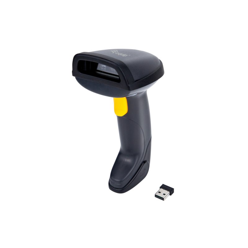 Equip 351024 lecteur de code barres Lecteur de code barre portable 1D/2D LED Noir