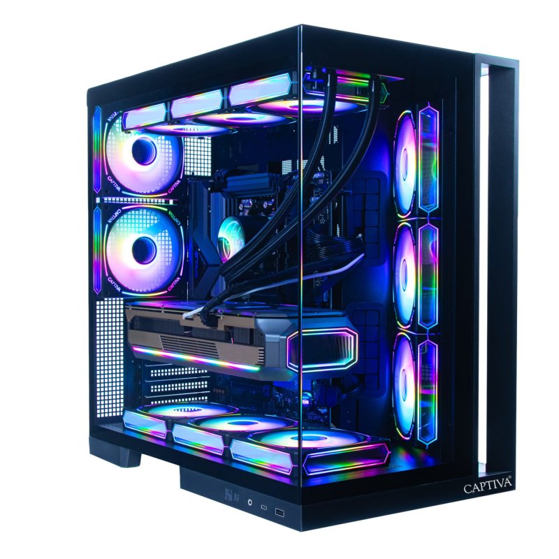 Captiva PC Highend Gaming I10-2668 Intel Core Ultra 270k Plus, 32GB DDR5 RAM, 1TB M.2 SSD, NVIDIA GeForce RTX 5070 Ti
