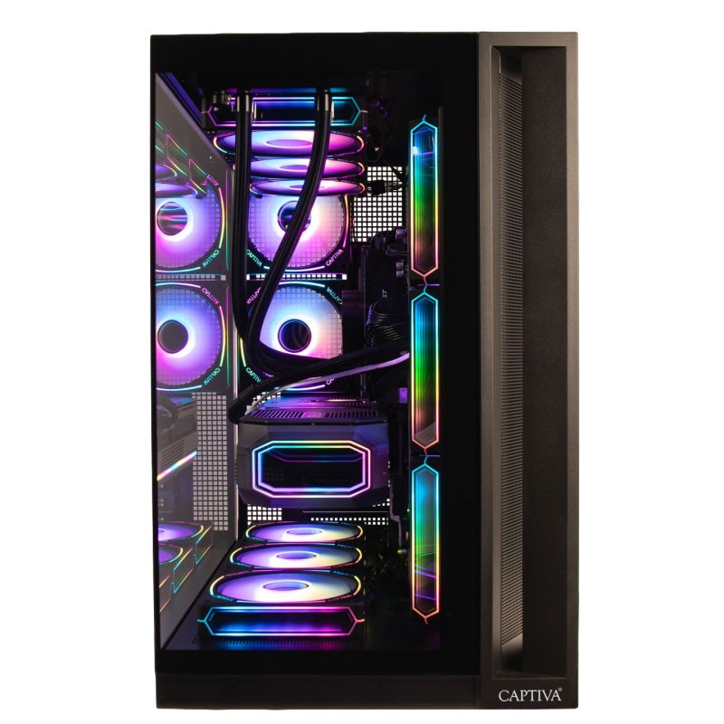 Captiva PC Highend Gaming I10-2668 Intel Core Ultra 270k Plus, 32GB DDR5 RAM, 1TB M.2 SSD, NVIDIA GeForce RTX 5070 Ti