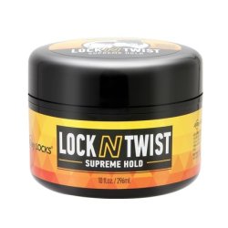 Allday Locks Locking Gel Re-Twists Supreme Hold Smooths & Tames Frizz