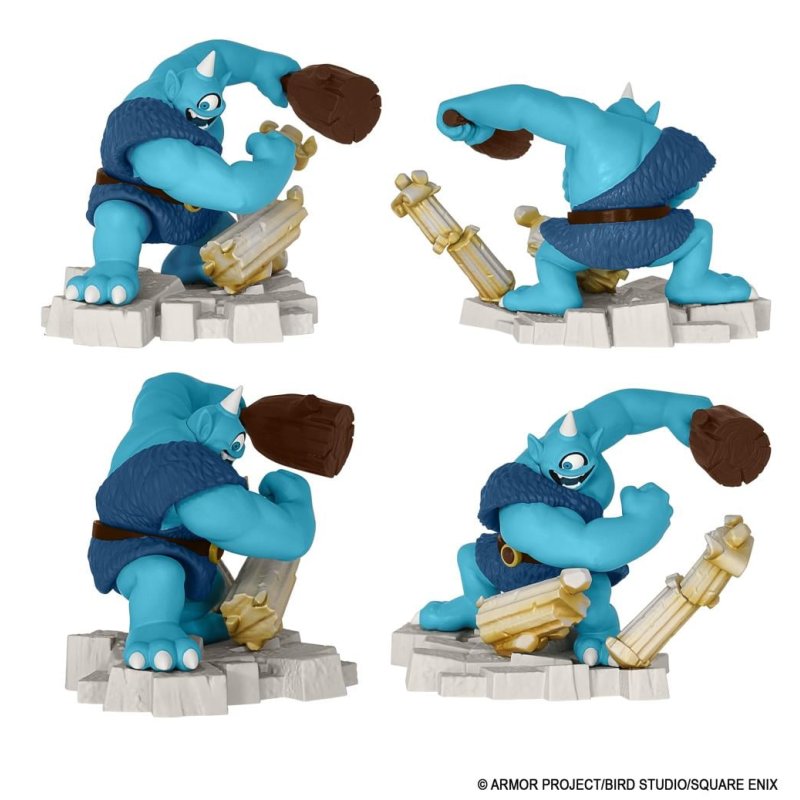 DRAGON QUEST - 3D Monster Zukan Daishugo - Figurine Collection (9pcs)