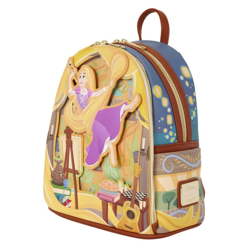 RAIPONCE - Raiponce peignant - Mini Sac à Dos Loungefly