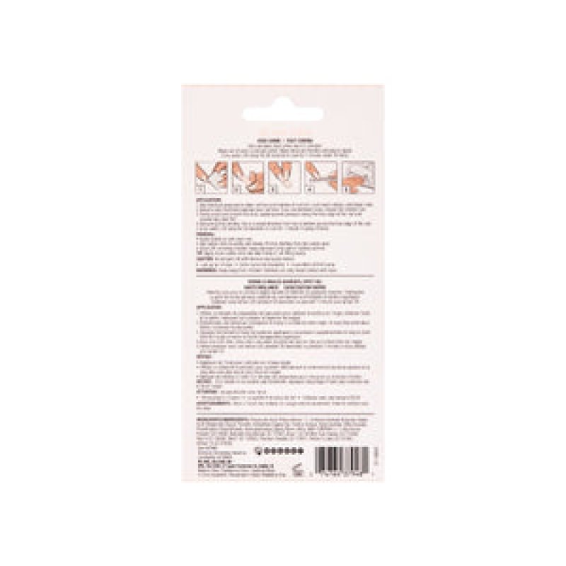 Ardell Nail Addict Gel Nail Strips Ongles des mains Rose Monochromatique 16 pièce(s)