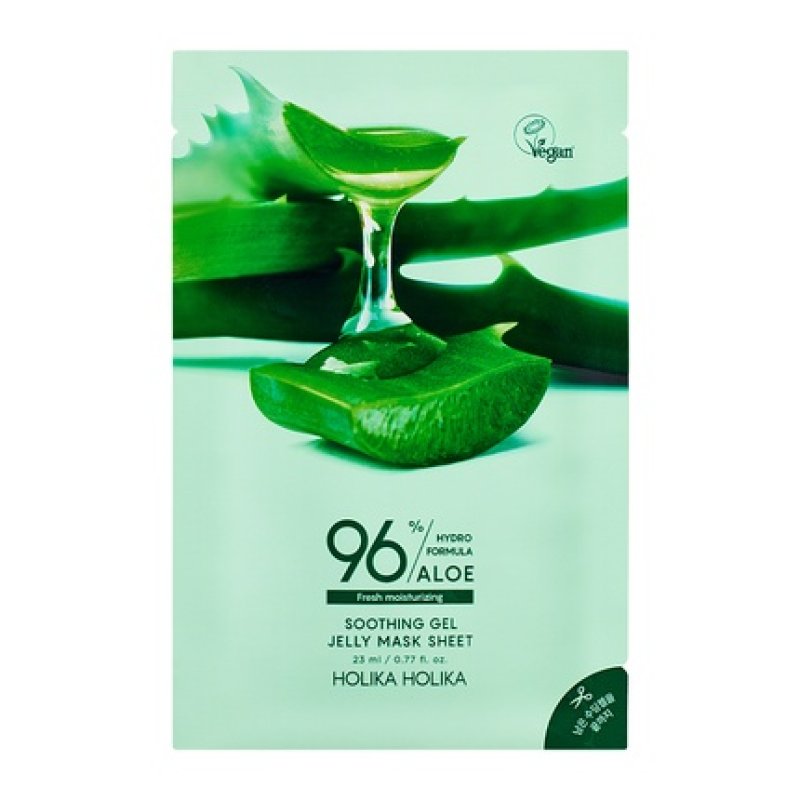HOLIKA HOLIKA Aloe Hydro Formula 96% Soothing Gel Jelly Mask Sheet