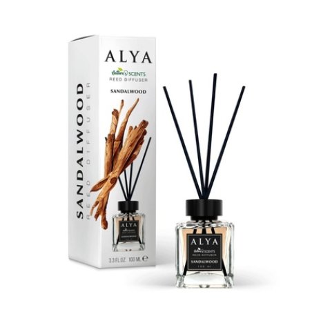 Alya Room Freshener Sandalwood Reed Diffuser - 100ml
