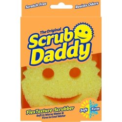 Scrub Daddy Original Smiley Sponge, Cleaning Sponges - Texture Change