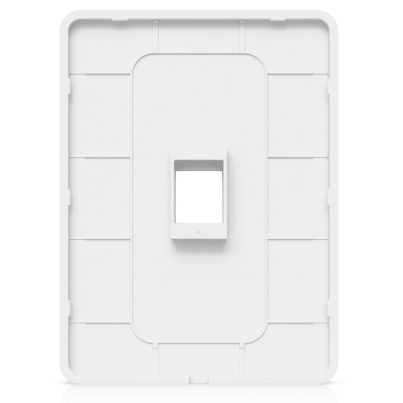 Ubiquiti UACC-WP-KEYSTONE-V-1P Plaque de commutation et obturateur Blanc