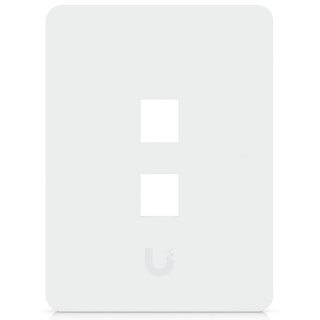 Ubiquiti UACC-WP-KEYSTONE-V-2P Plaque de commutation et obturateur Blanc
