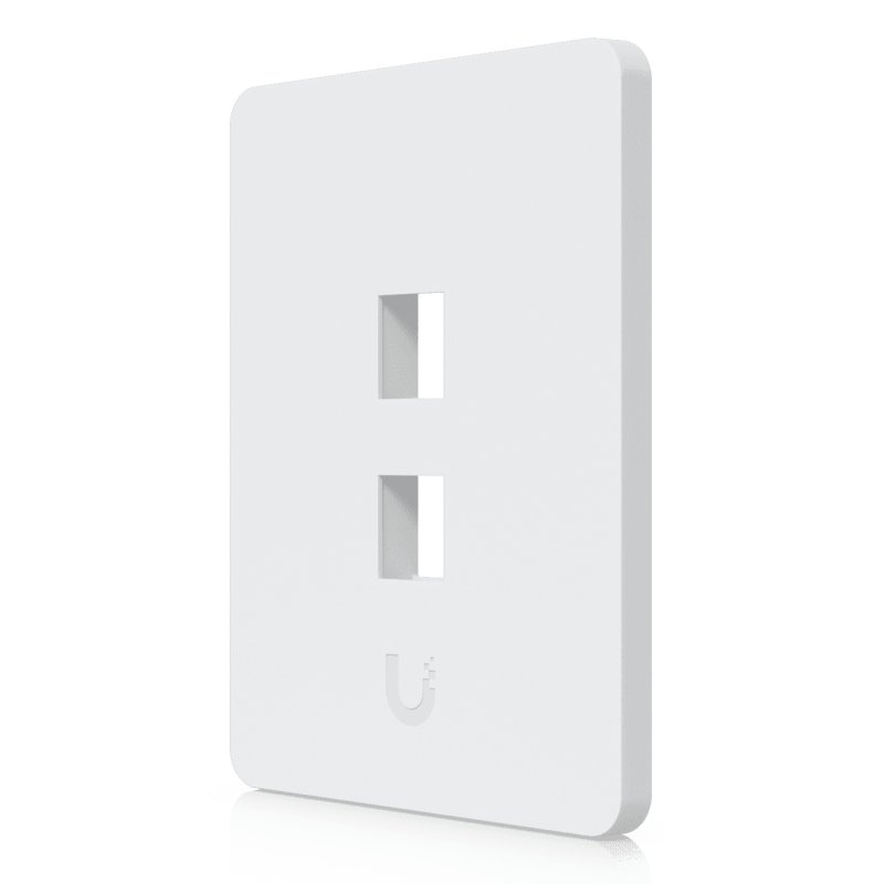 Ubiquiti UACC-WP-KEYSTONE-V-2P Plaque de commutation et obturateur Blanc