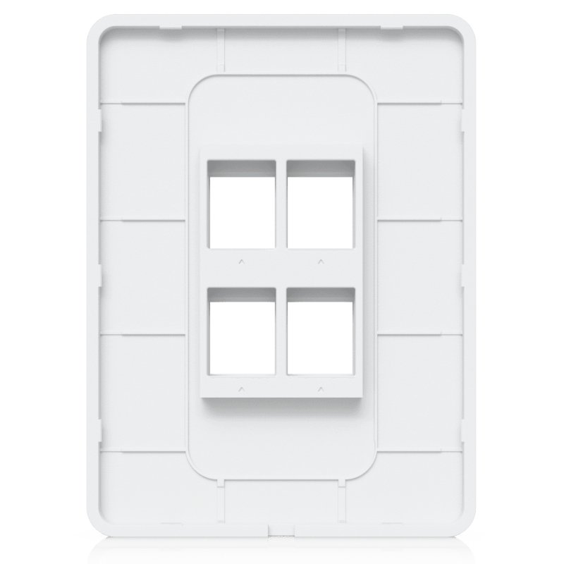 Ubiquiti UACC-WP-KEYSTONE-V-4P wall plate/switch cover White