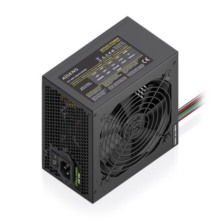 AISENS ASPC-500ATX-SEOBK unité d'alimentation d'énergie 500 W 20 4 pin ATX ATX Noir