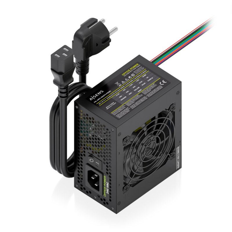 AISENS ASPC-500SFX-PSEBK power supply unit 500 W 20 4 pin ATX SFX Black