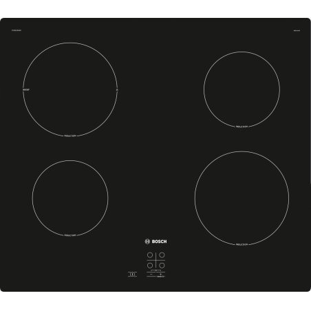Bosch Serie 2 PUG61RAA5E plaque Noir Intégré 60 cm Plaque avec zone à induction 4 zone(s)