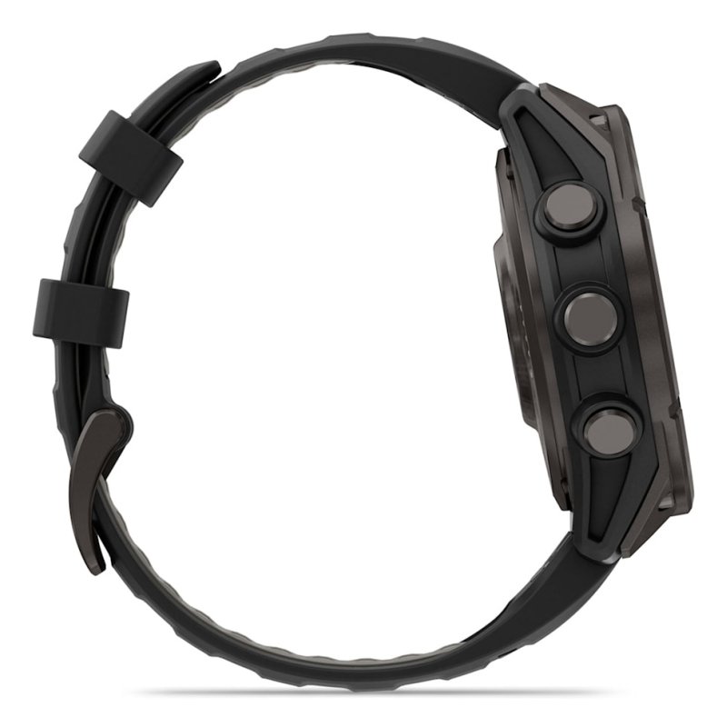 Garmin fēnix 8 Pro 3.56 cm (1.4") AMOLED 47 mm Digital 454 x 454 pixels Touchscreen Grey Wi-Fi GPS (satellite)