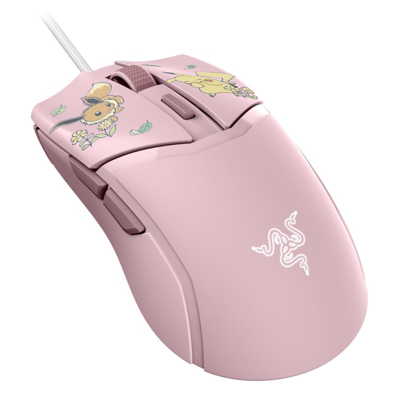 Razer Cobra – Pikachu & Eevee Edition mouse Gaming Right-hand USB Type-A Optical 8500 DPI