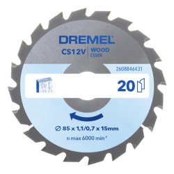 Dremel 2608846431 circular saw blade 8.5 cm 1 pc(s)