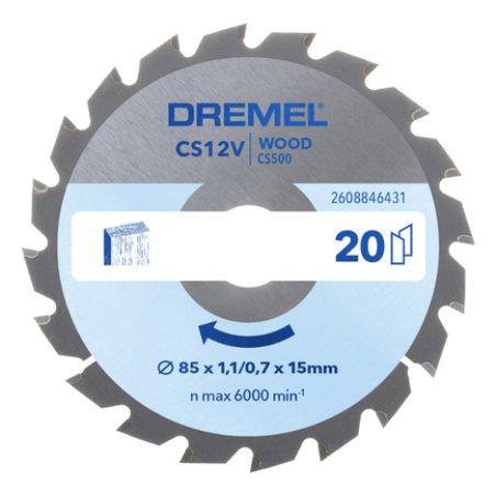 Dremel 2608846431 lame de scie circulaire 8,5 cm 1 pièce(s)