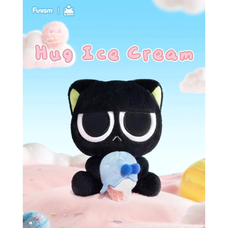 Luo Xiaohei Hug Series Plush Keyring Blind Box Display (6)