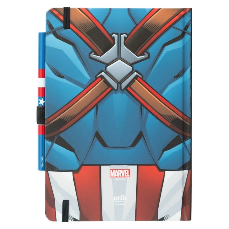 CAPTAIN AMERICA - Notebook Premium Format A5 Stylo-Bille