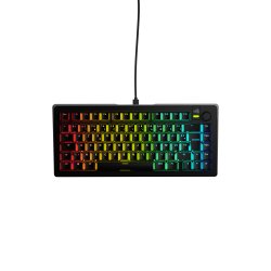 Glorious GMMK 3 Pro HE 75% Gaming-Tastatur, Fox HE Switches - ISO-ND, schwarz