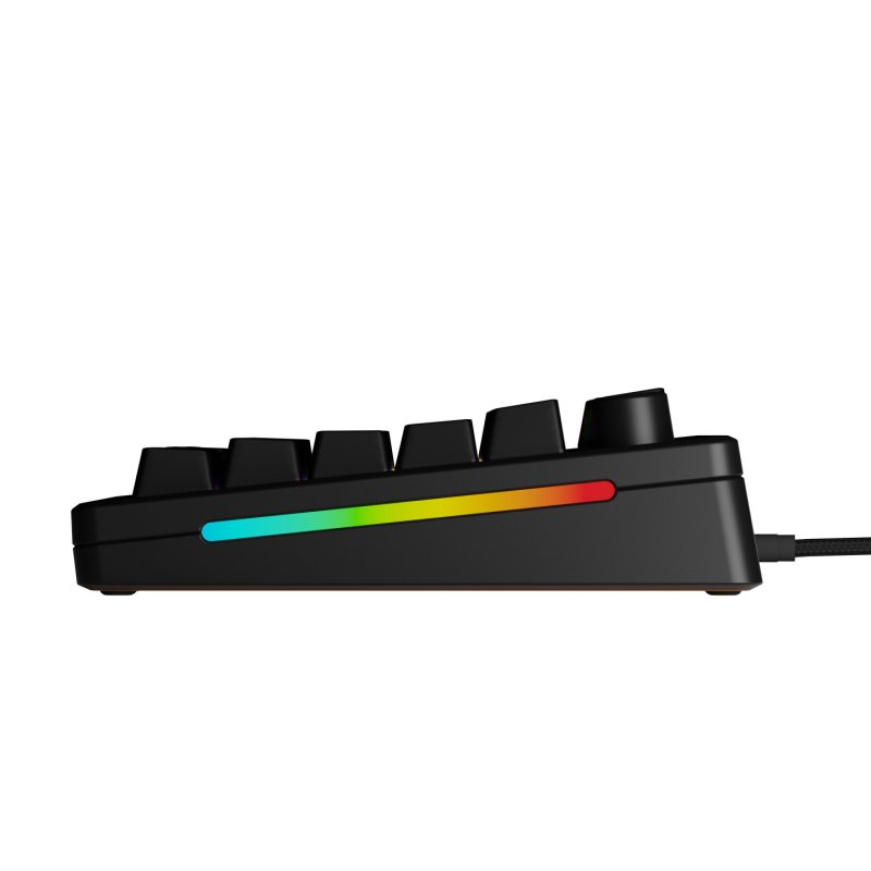 Glorious GMMK 3 Pro HE 75% Gaming-Tastatur, Fox HE Switches - ISO-ND, schwarz
