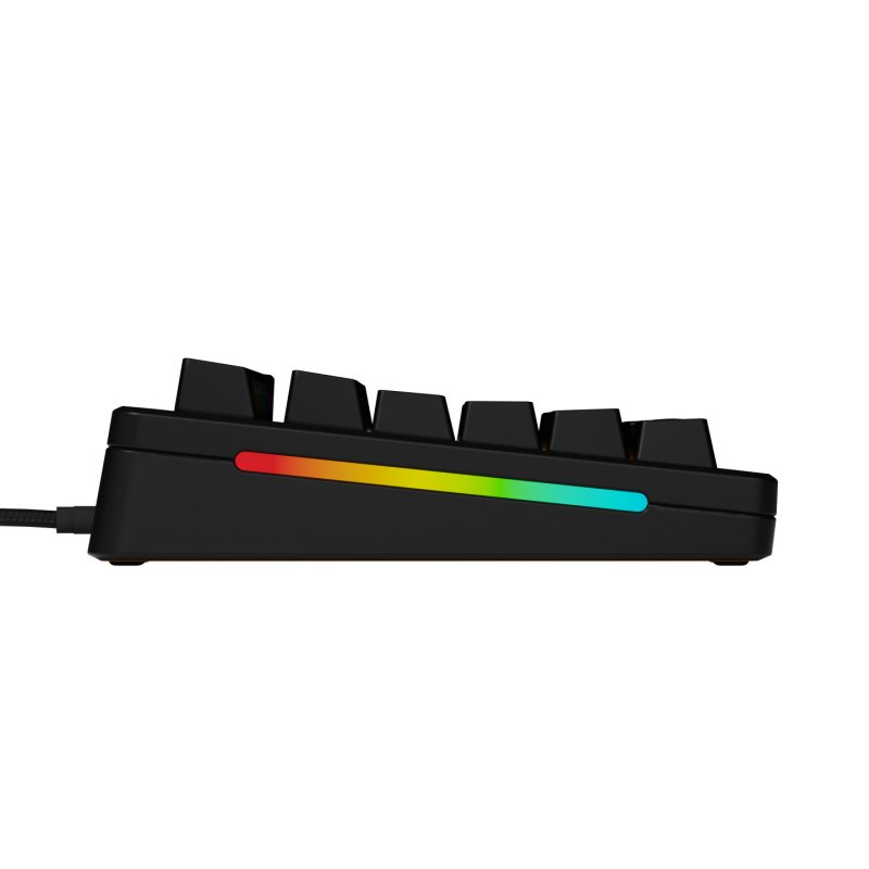 Glorious GMMK 3 Pro HE 75% Gaming-Tastatur, Fox HE Switches - ISO-ND, schwarz