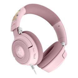 Razer Kraken V4 X – Pikachu & Eevee Edition Headset Wired Head-band Gaming USB Type-C / USB Type-A Pink