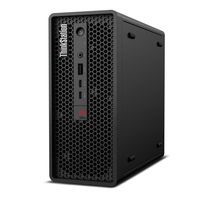 Lenovo ThinkStation P3 Ultra CFF 30J5007XGE - Intel Core Ultra 7 265, 32GB DDR5 RAM, 512GB SSD, Intel UHD Graphics, DOS