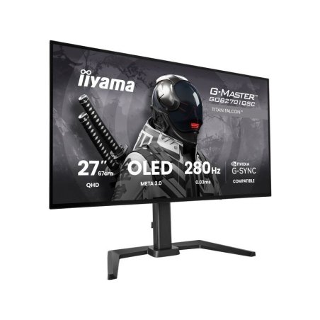 G-Master GOB2701QSC-B1 OLED (68.6 cm (27 Zoll), schwarz, QHD, HDMI, DP, USB-Hub, 280Hz Panel)
