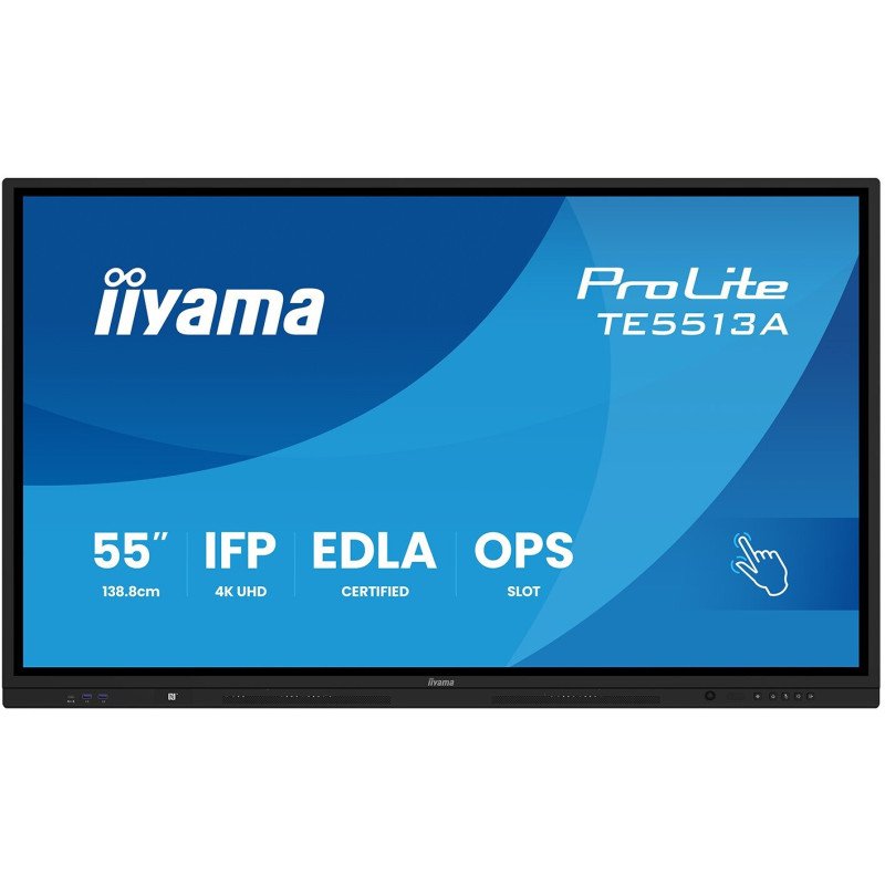 54.6IN 4K UHD 3840X2160 8MS 1200:1 DP/HDMI/USB-C/LAN (RJ45)