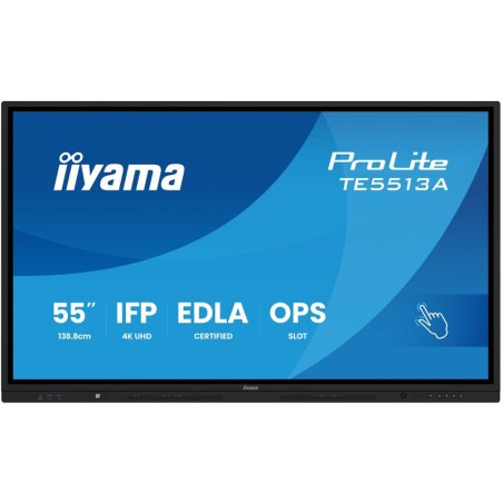 54.6IN 4K UHD 3840X2160 8MS 1200:1 DP/HDMI/USB-C/LAN (RJ45)