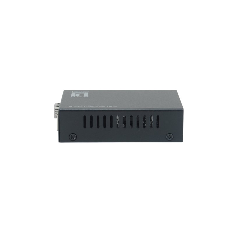 LevelOne GVM-2000 convertisseur de support réseau 1000 Mbit/s Noir