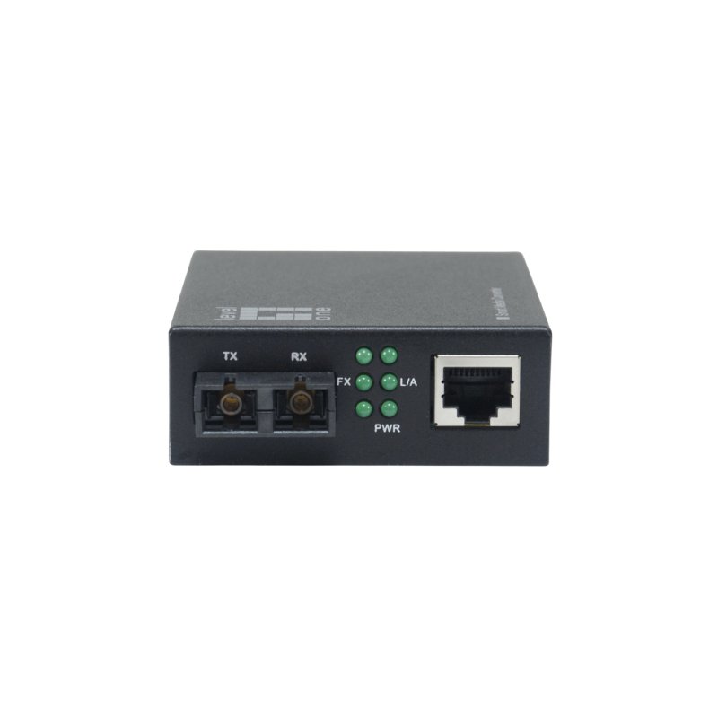 LevelOne GVM-2001 convertisseur de support réseau 1000 Mbit/s 850 nm Multimode Noir