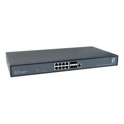 LevelOne XEL-1291 Géré L3 10G Ethernet (100/1000/10000) 1U Noir