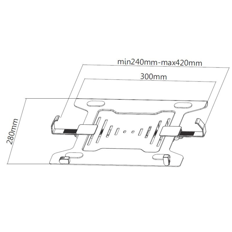 Equip Support pour ordinateur portable 10"-15,6