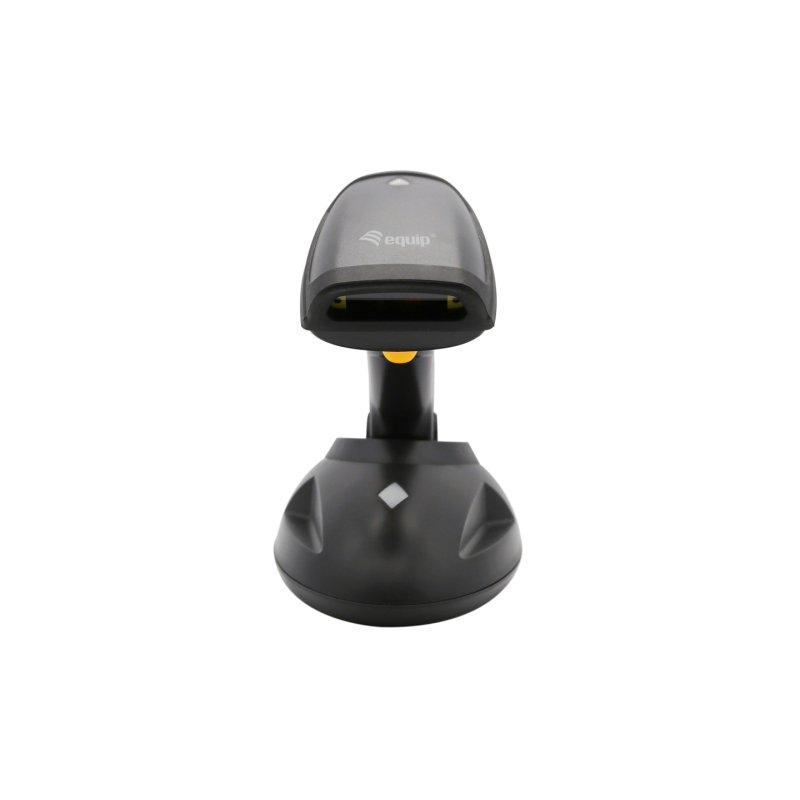 Equip Wireless 1D Laser Barcode Scanner, Long Distance, with Stand