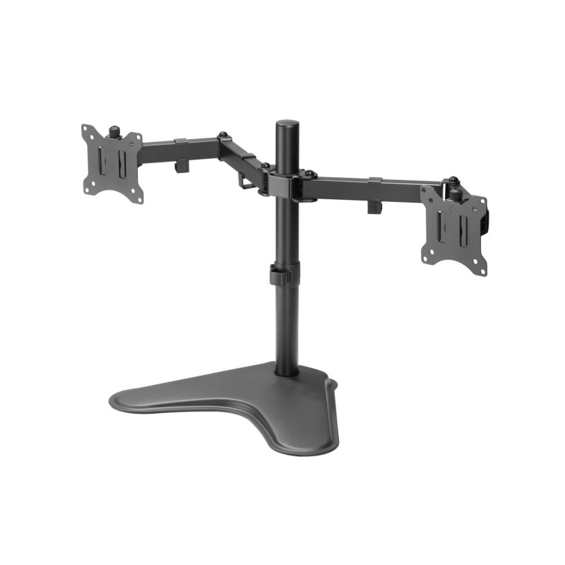 Equip 17"-32" Economy Dual Monitor Tabletop Stand